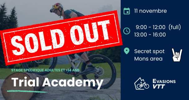 Stage spécifique Trial Academy Cover event FB-3